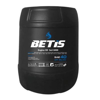 روغن موتور BETIS Engine Oil Series 6000 - SAE 40