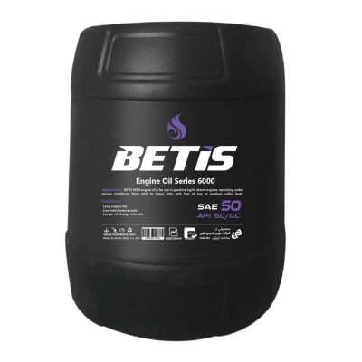 روغن موتور BETIS Engine Oil Series 6000 - SAE 50